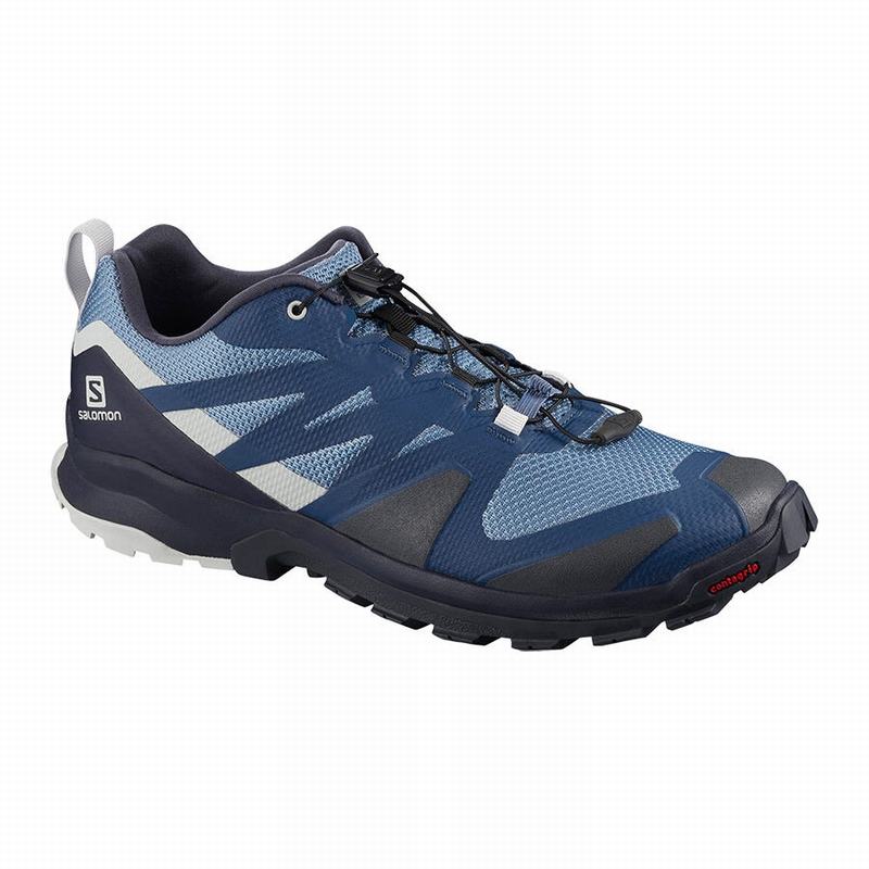 Salomon Singapore Mens Hiking Shoes - XA ROGG Blue | 57862-BECK